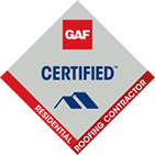 GAF certified1 logo